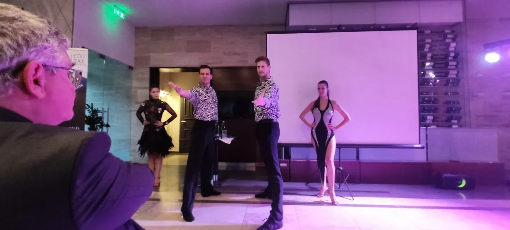 Disco Show Flames Győr táncfellépés részlet