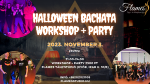Halloween Bachata Győrben Flames Táncstúdió